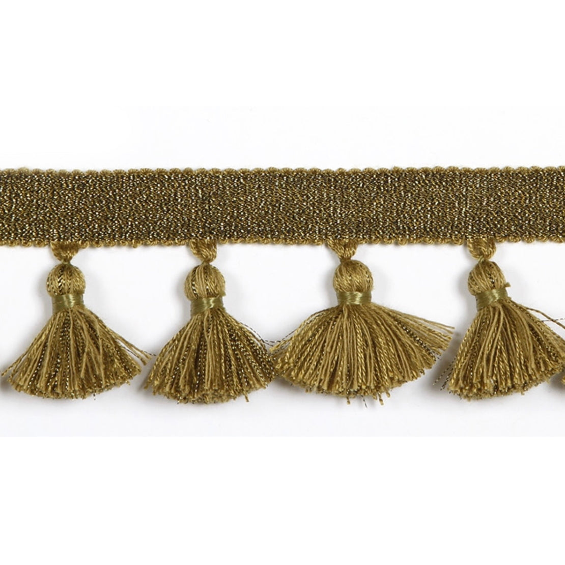 Hellenic Key Tassel Fringe Vintage Gold