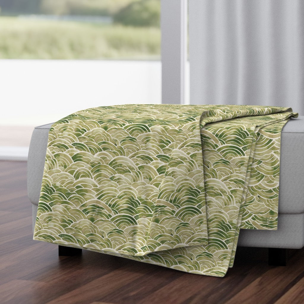 Atlanta Fabrics Over The Hill Sage Fabric | Atlanta Fabrics