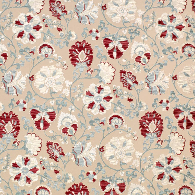 Charlotte Fabrics D4405 Eve Cardinal Fabric | Atlanta Fabrics
