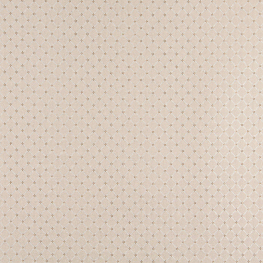 Charlotte Fabrics 4329 Ecru Diamond  | Atlanta Fabrics