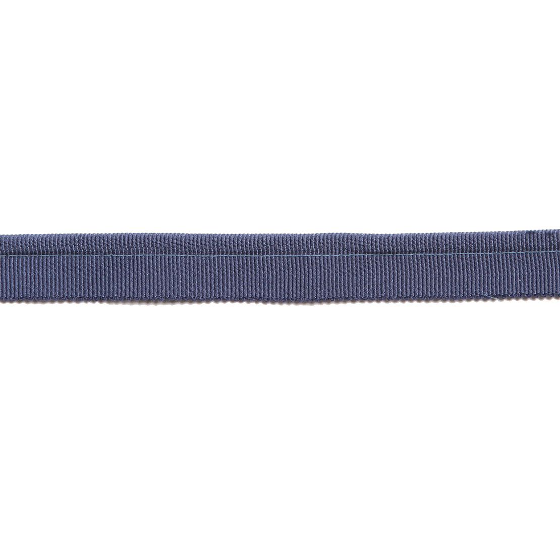 Hellenic Key Grosgrain Lip Cord Denim