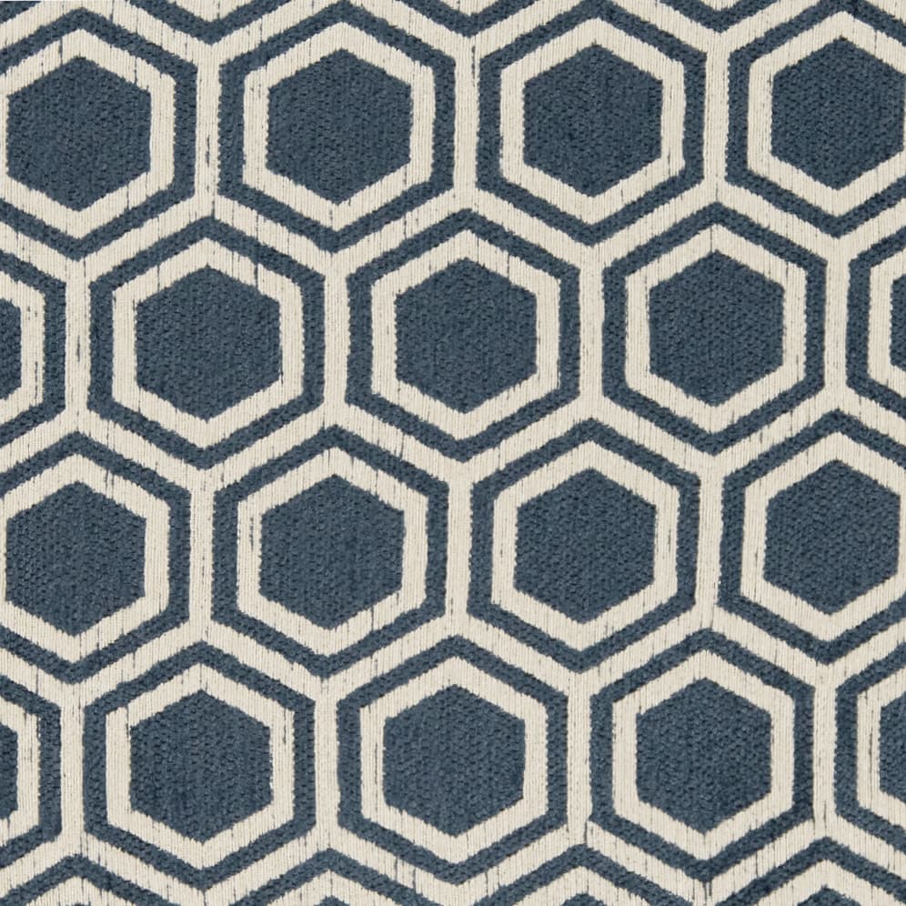 Charlotte Fabrics D1636 Indigo  | Atlanta Fabrics