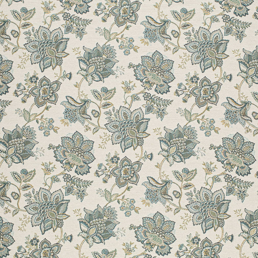 Charlotte Fabrics D4395 Teal Fabric | Atlanta Fabrics