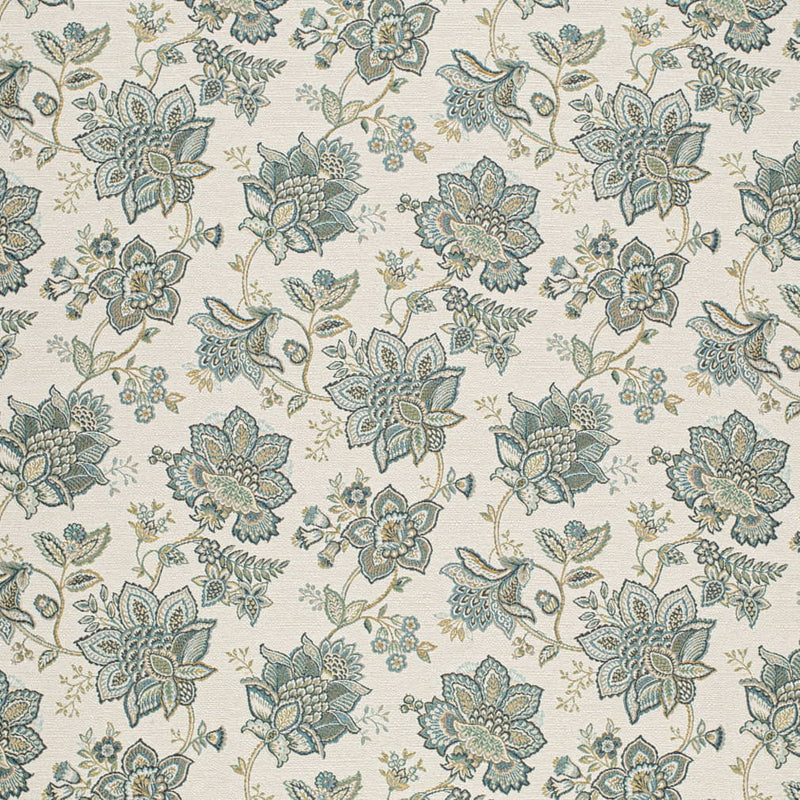 Charlotte Fabrics D4395 Teal Fabric | Atlanta Fabrics