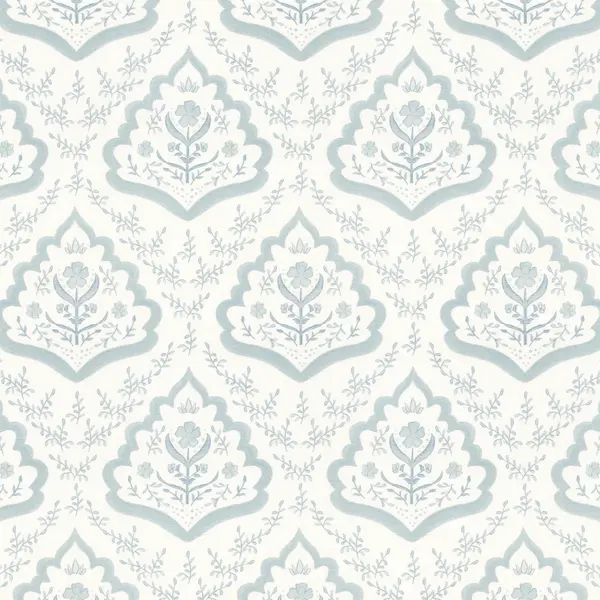 7842 Floral Paisley 1 Moonstone