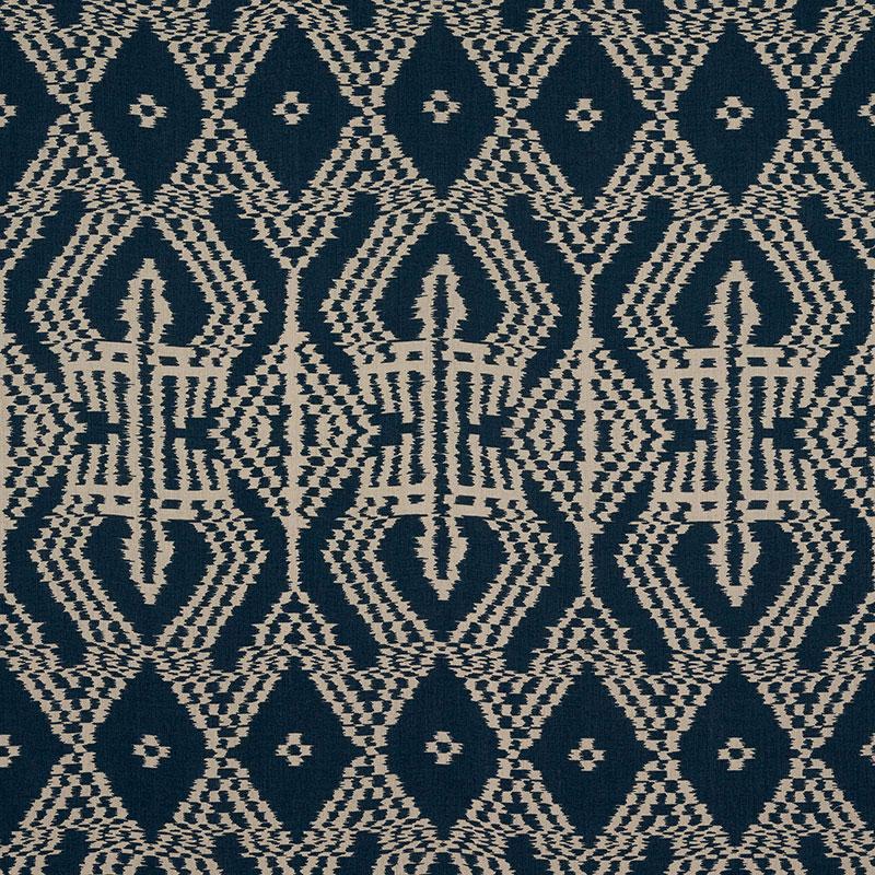 ASAKA IKAT INDIGO FABRIC