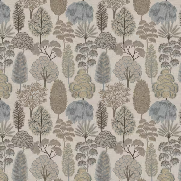 BASSETT MCNAB 7858 Topiary 3 Sandstone Fabric | Atlanta Fabrics