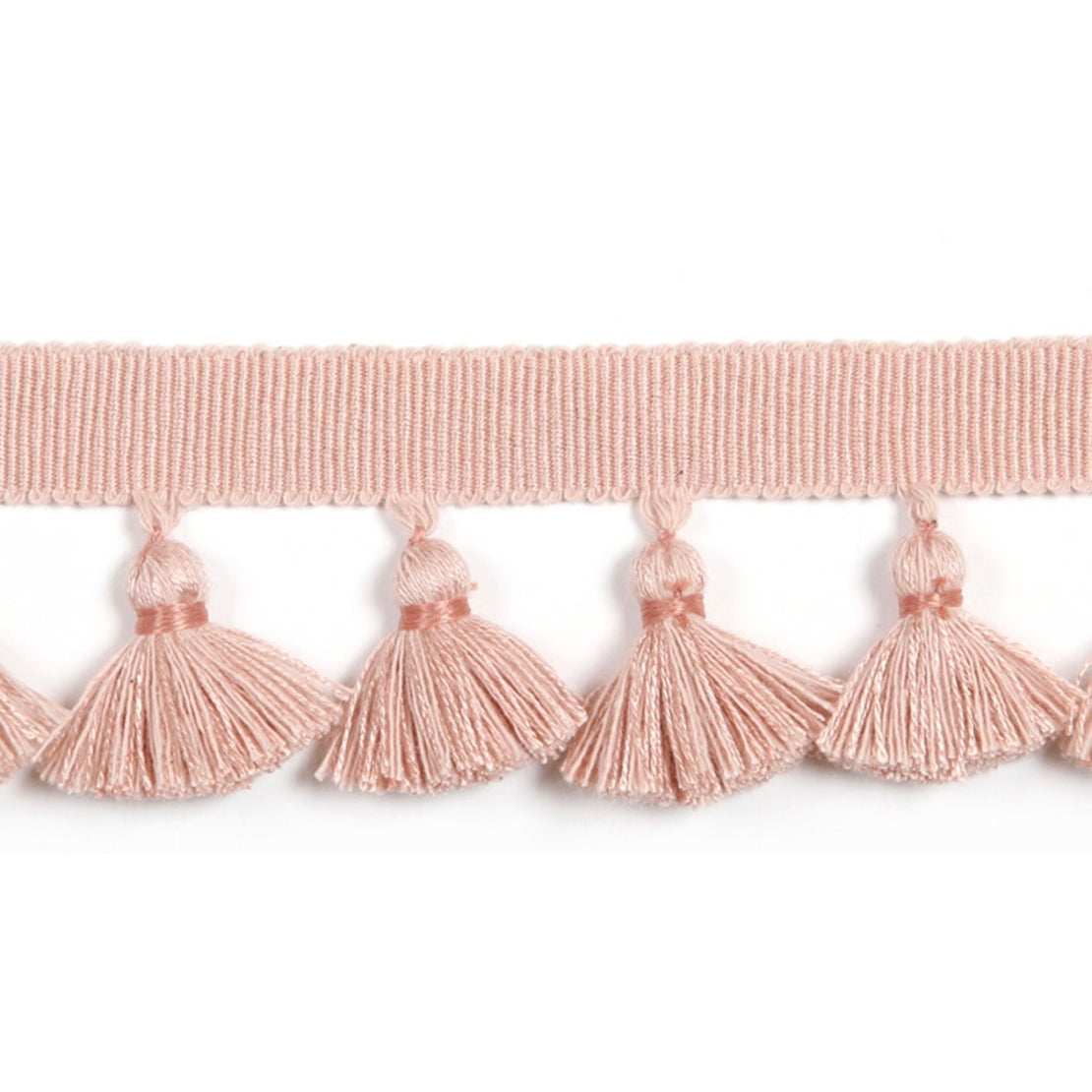 Hellenic Key Tassel Fringe Ballet Pink