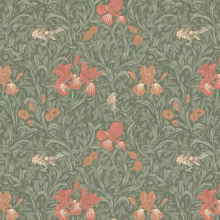 STOUT 7894 Iris 4 Elm Fabric | Atlanta Fabrics