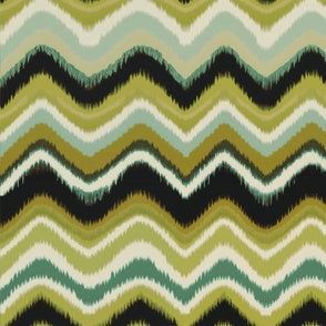 Atlanta Fabrics From Afar Green Fabric | Atlanta Fabrics