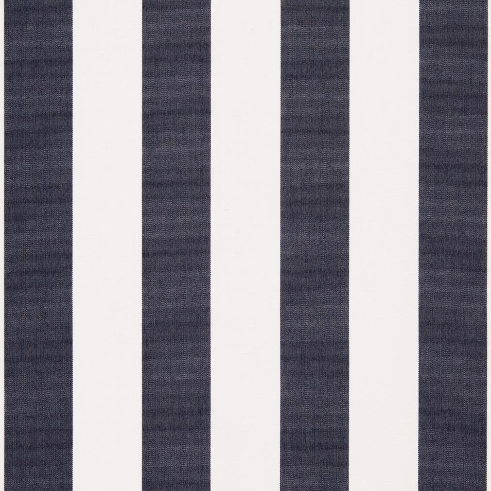 Charlotte Fabrics D982 Navy Stripe Fabric | Atlanta Fabrics