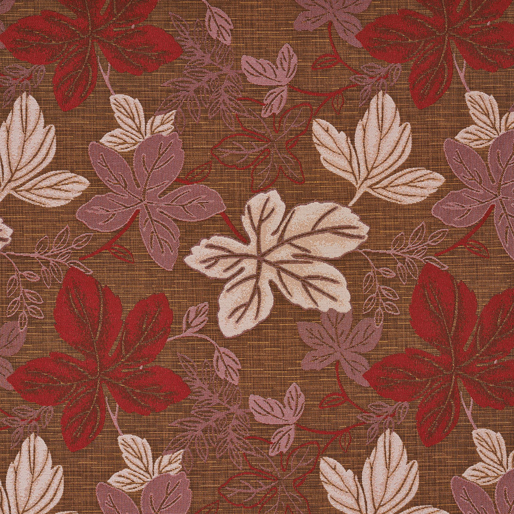 Charlotte Fabrics 1392 Rosewood Leaf Fabric | Atlanta Fabrics