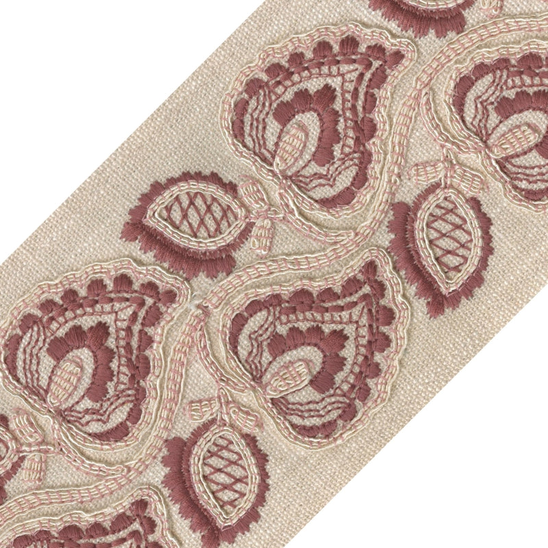 Europatex Fort-Alezas Estense Rose Trim | Atlanta Fabrics