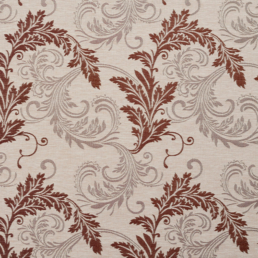 Charlotte Fabrics 1668 Bisque Leaf Fabric | Atlanta Fabrics