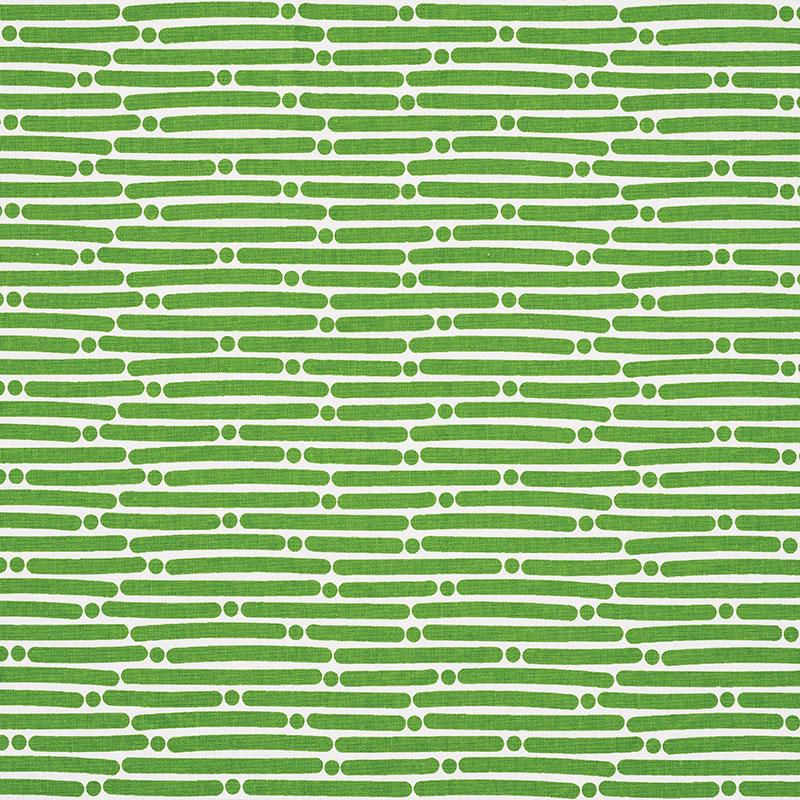 DOT DASH GREEN FABRIC