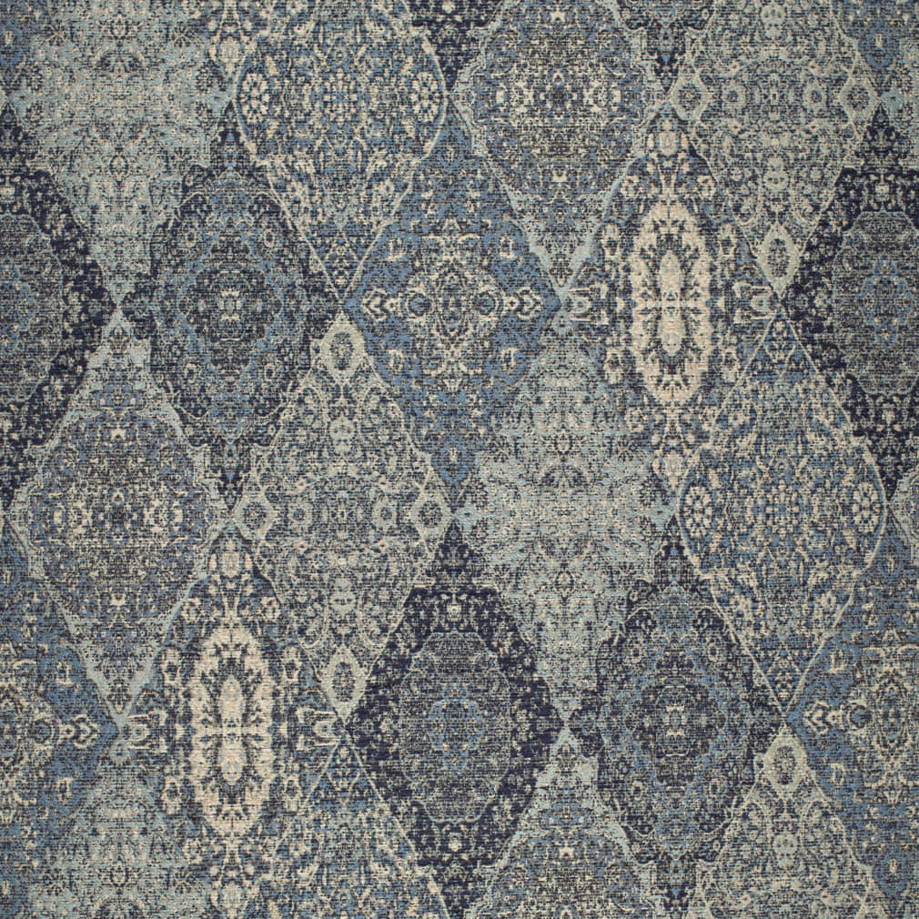 Charlotte Fabrics D4398 Cobalt Fabric | Atlanta Fabrics
