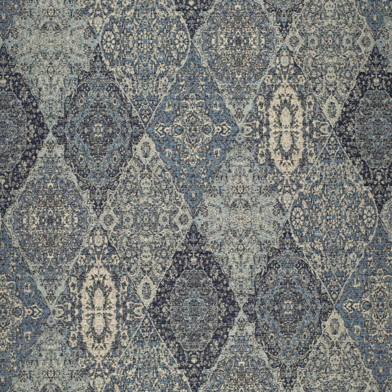 Charlotte Fabrics D4398 Cobalt Fabric | Atlanta Fabrics