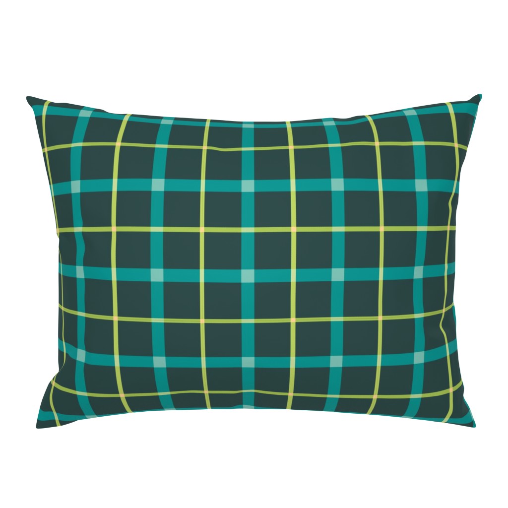 Shannon Plaid Tourquois