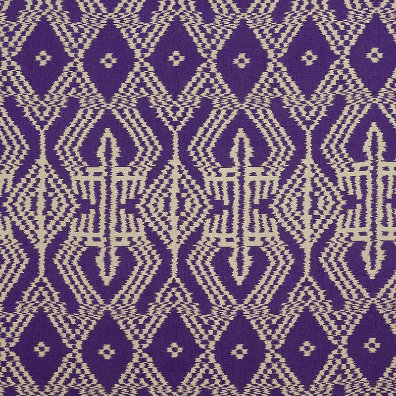 ASAKA IKAT VIOLET FABRIC