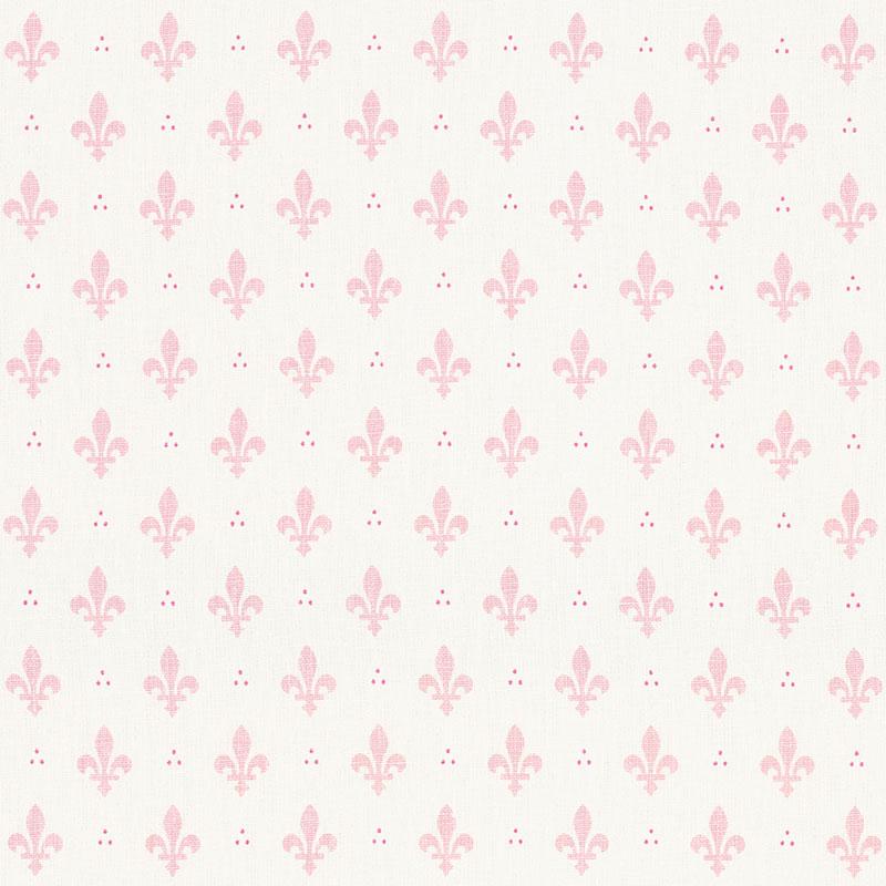 FLEUR DE LIS BLUSH FABRIC