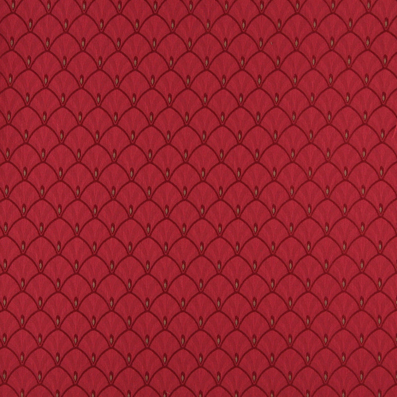 Charlotte Fabrics 4302 Ruby Fan  | Atlanta Fabrics