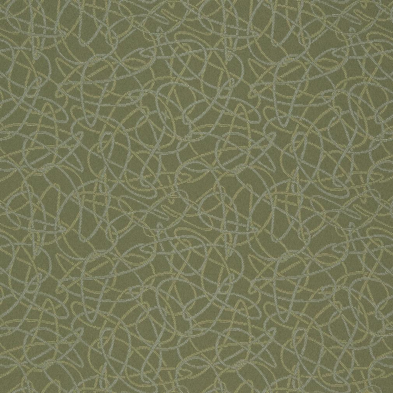 Charlotte Fabrics D934 Squiggles/Sage Fabric | Atlanta Fabrics