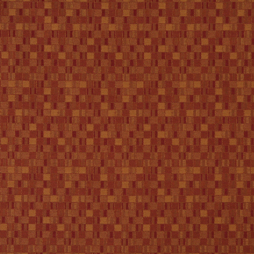 Charlotte Fabrics 5256 Brick  | Atlanta Fabrics