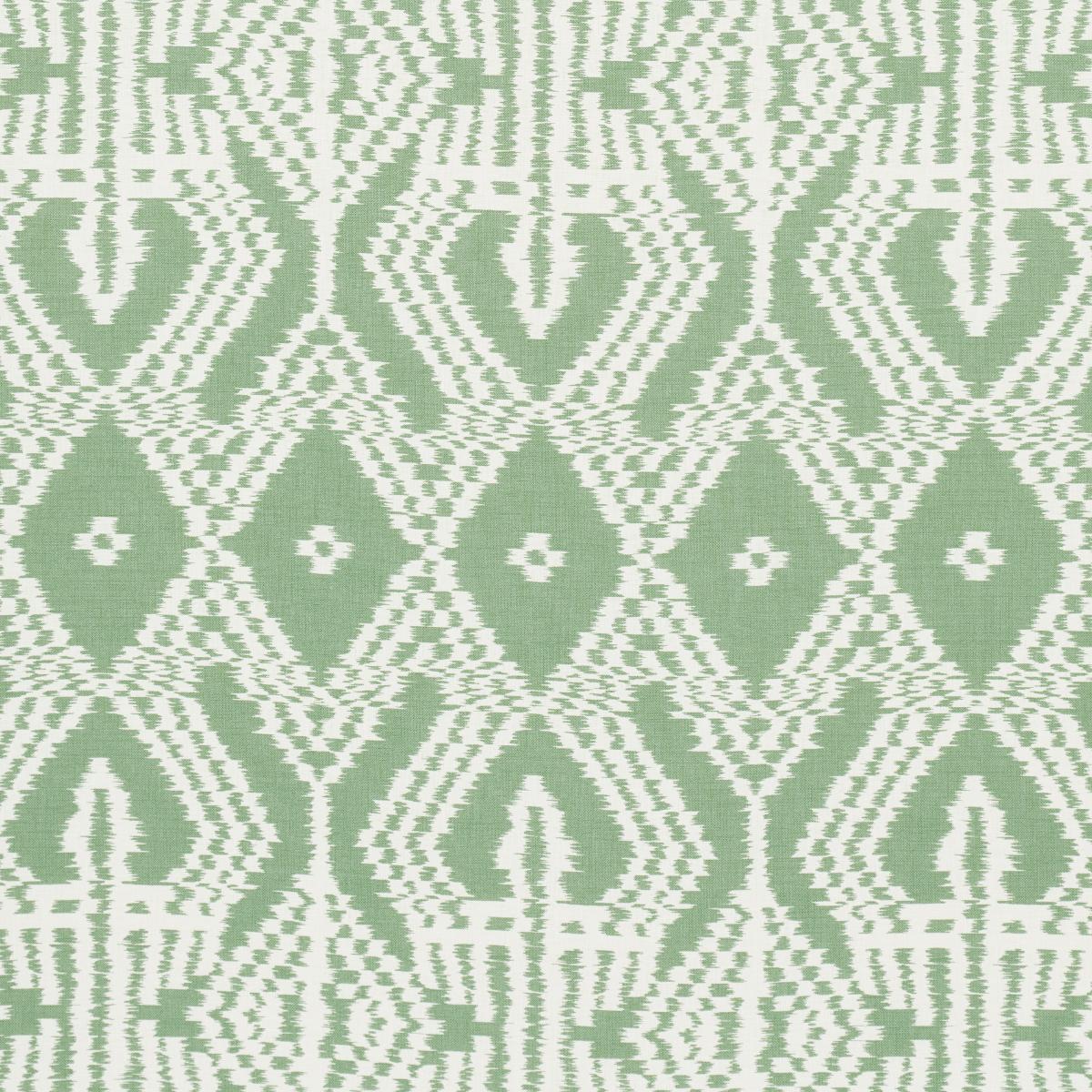 ASAKA IKAT GREEN FABRIC