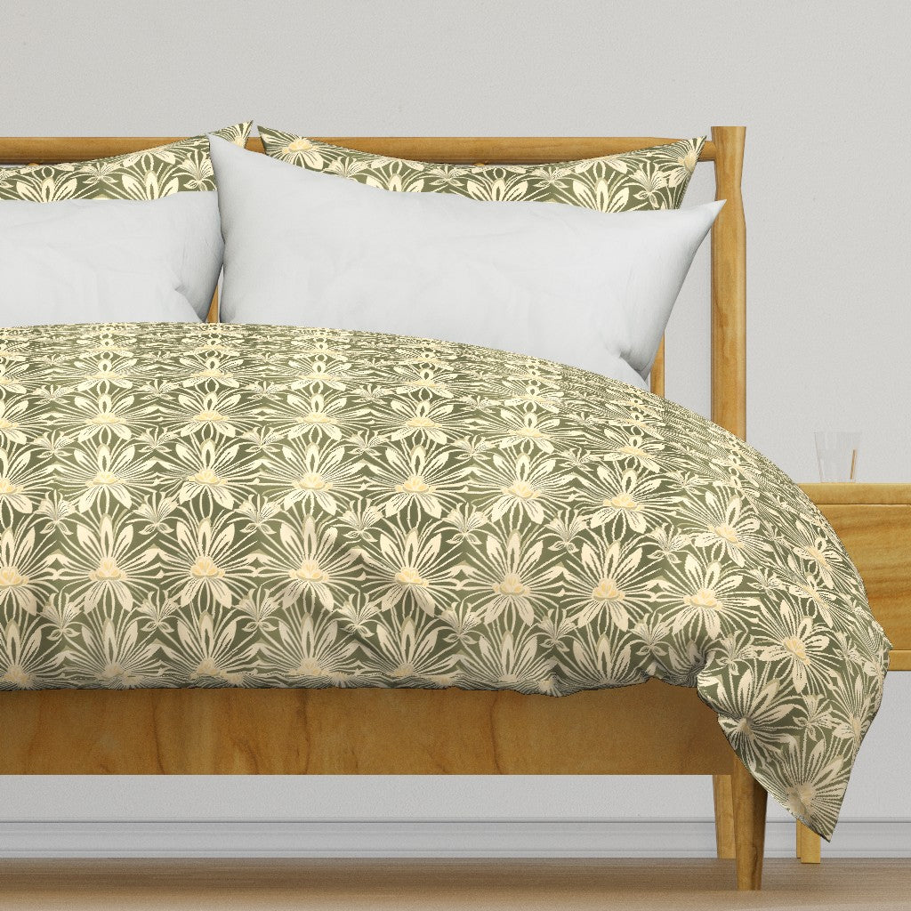 Atlanta Fabrics Barbier Basil Fabric | Atlanta Fabrics