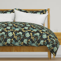 Atlanta Fabrics Arwood Aqua Fabric | Atlanta Fabrics