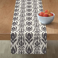 William West Designs Aspen Ikat Charcoal Fabric | Atlanta Fabrics