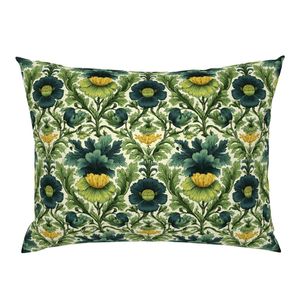 William West Designs Bramblehedge Cottage Green Fabric | Atlanta Fabrics