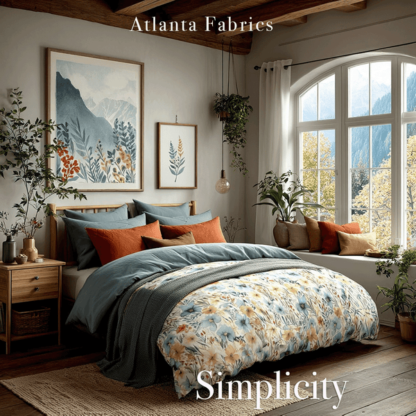 Atlanta Fabrics Simplicity. Peacock Fabric | Atlanta Fabrics