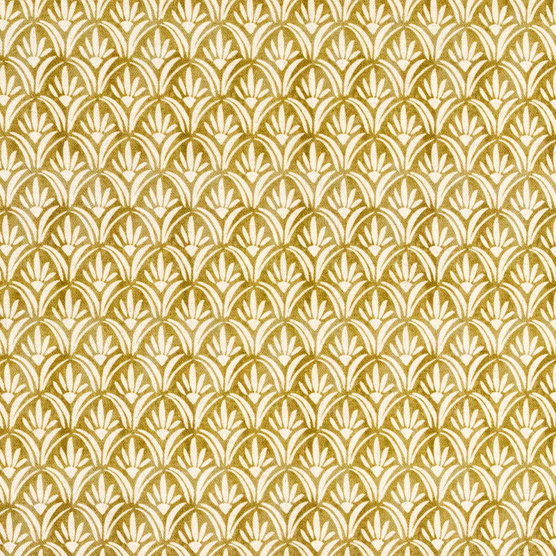 Carole Dont Look Gold Fabric | Atlanta Fabrics