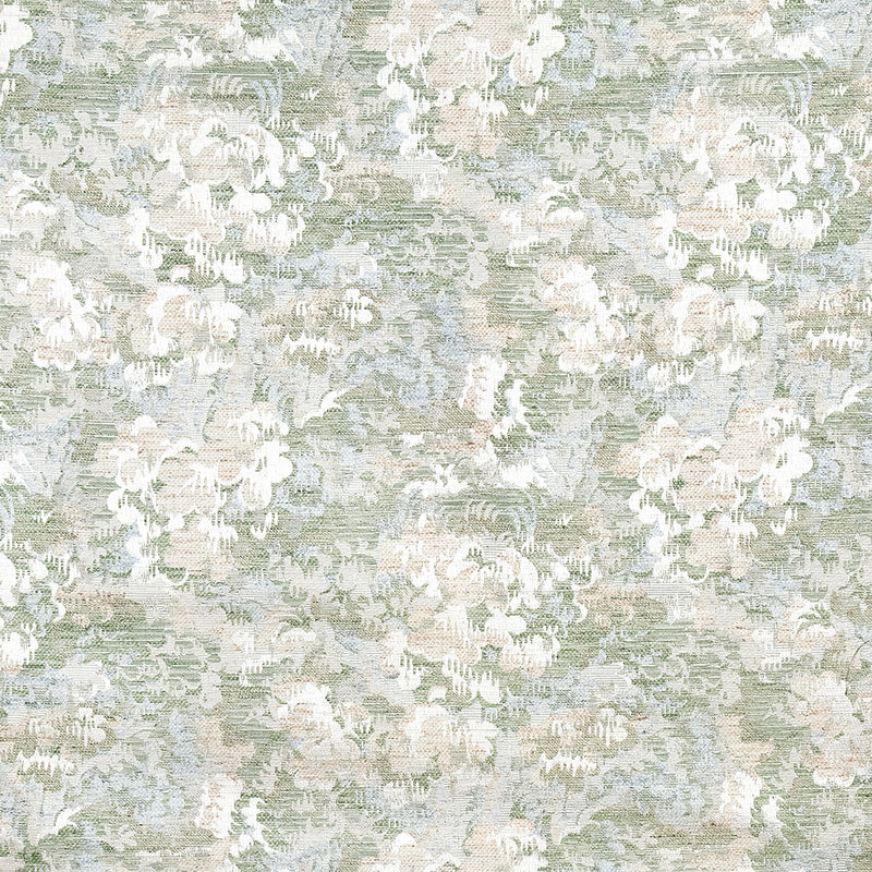 Carole Beauty Blooms Moss  | Atlanta Fabrics
