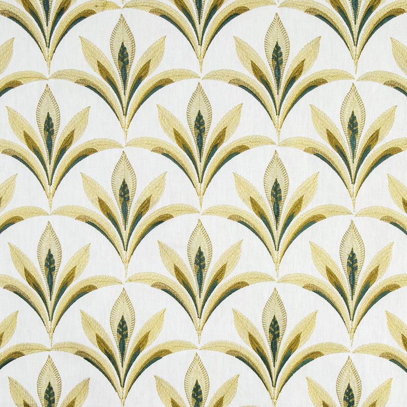 Carole Isle Of Palms Viridian Fabric | Atlanta Fabrics