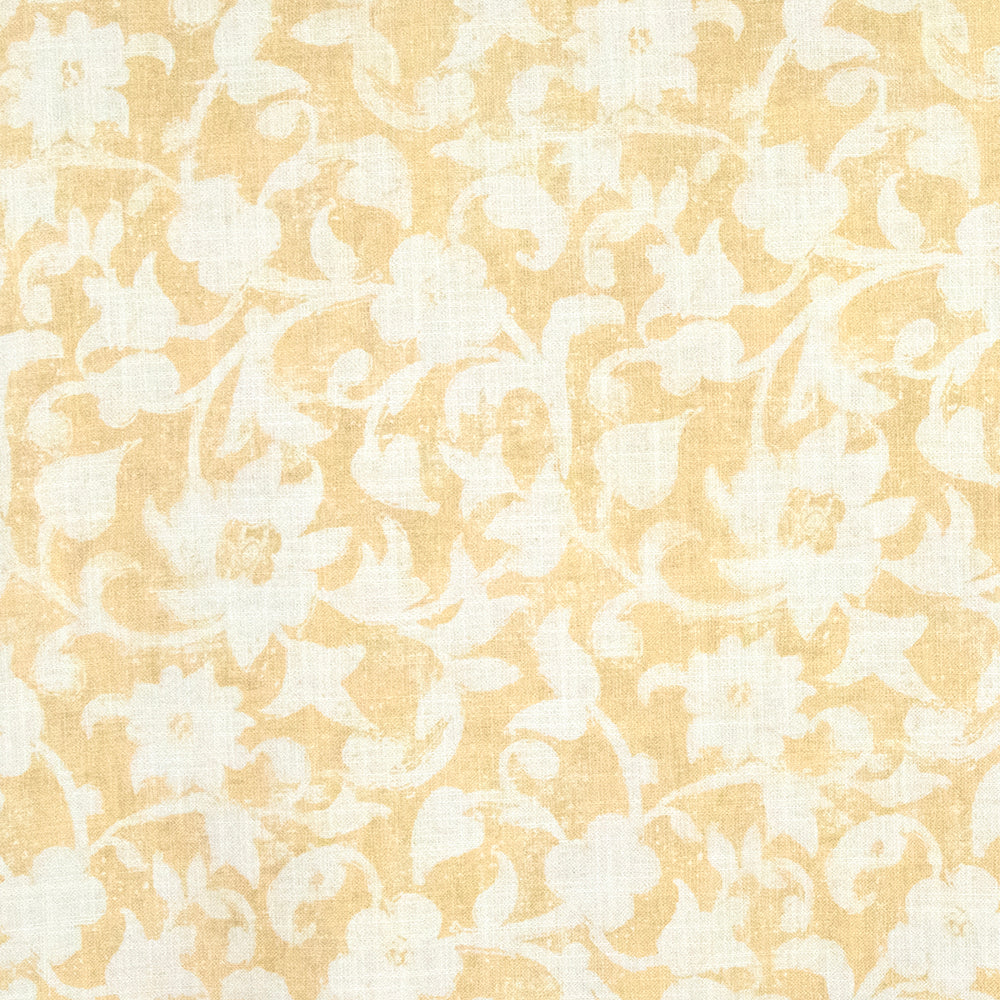 Carole Gentle Rain Marigold Fabric | Atlanta Fabrics