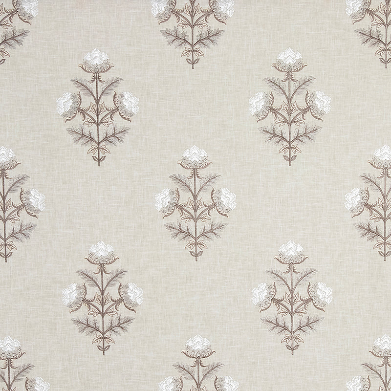 Carole Make An Entrance Truffle Fabric | Atlanta Fabrics