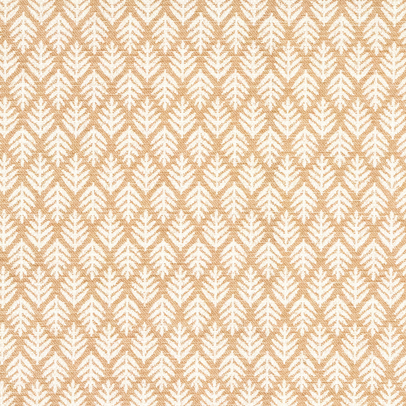 Carole Fern Hill Toast Fabric | Atlanta Fabrics