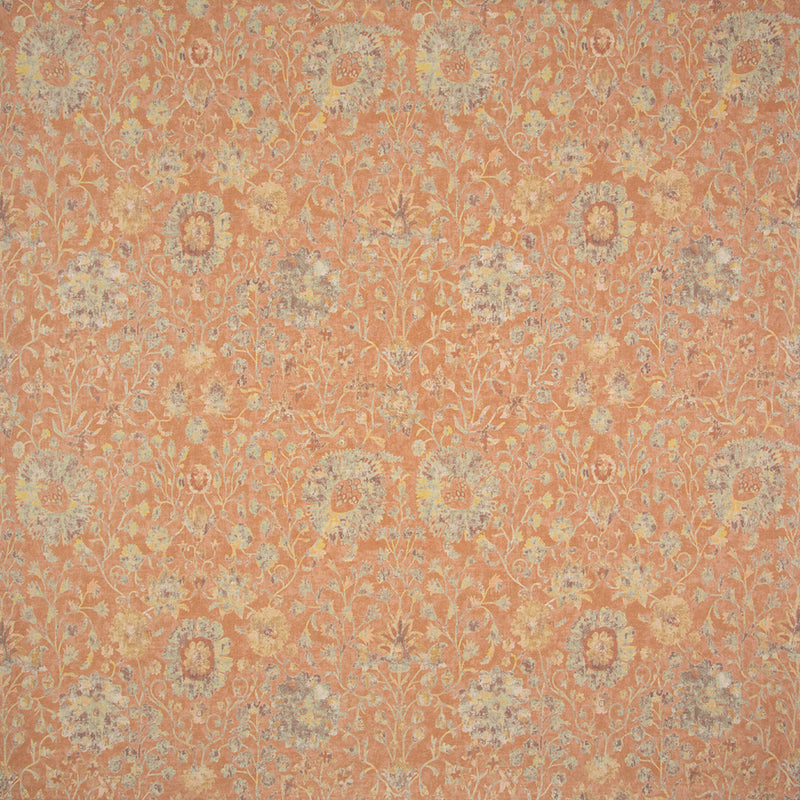 Carole Stuck On You Terracotta Fabric | Atlanta Fabrics