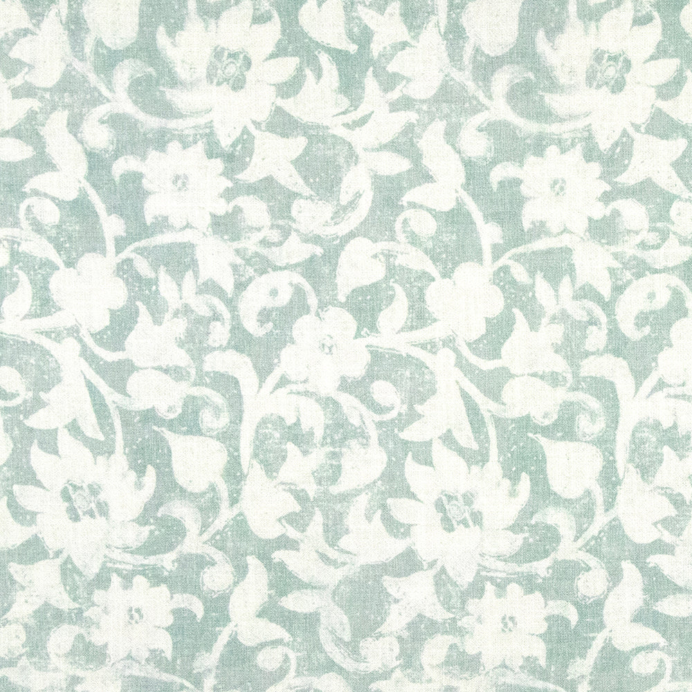 Carole Gentle Rain Seaglass Fabric | Atlanta Fabrics