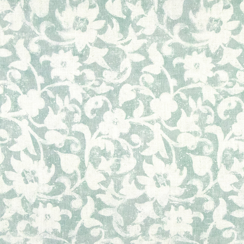 Carole Gentle Rain Seaglass Fabric | Atlanta Fabrics