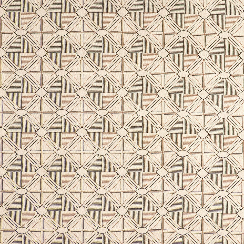 Carole Lantana Walnut Fabric | Atlanta Fabrics