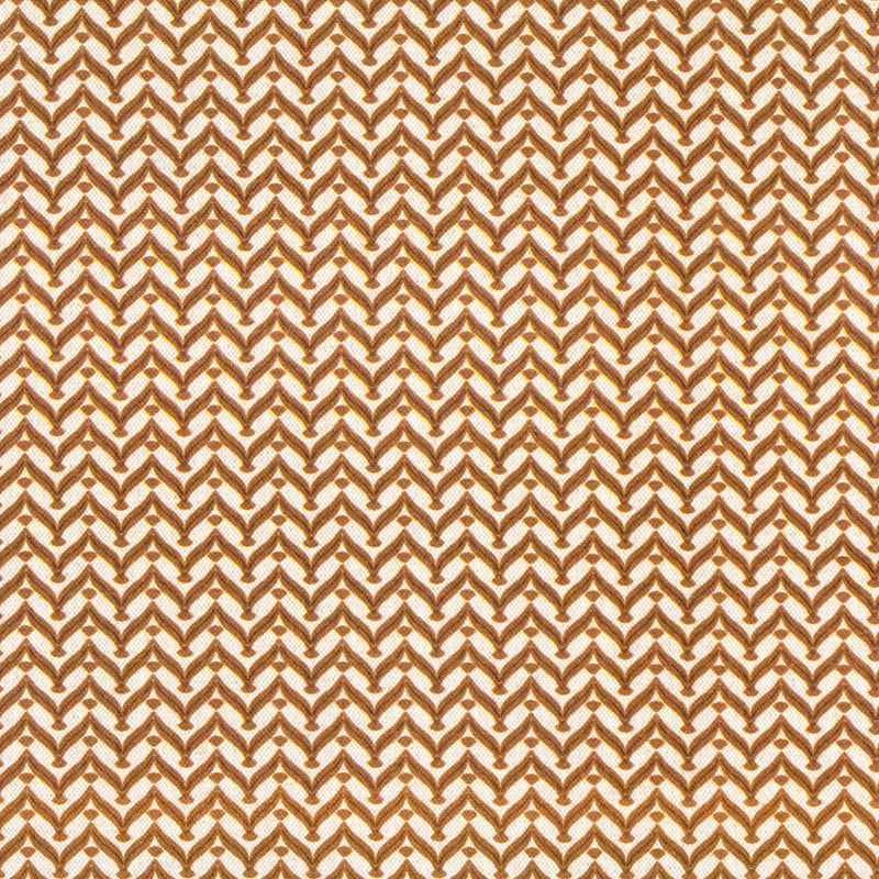 Carole Tell My Story Bronze Fabric | Atlanta Fabrics