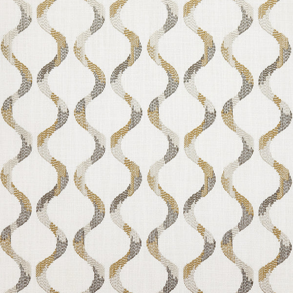 Carole Patched In Goldenrod Fabric | Atlanta Fabrics