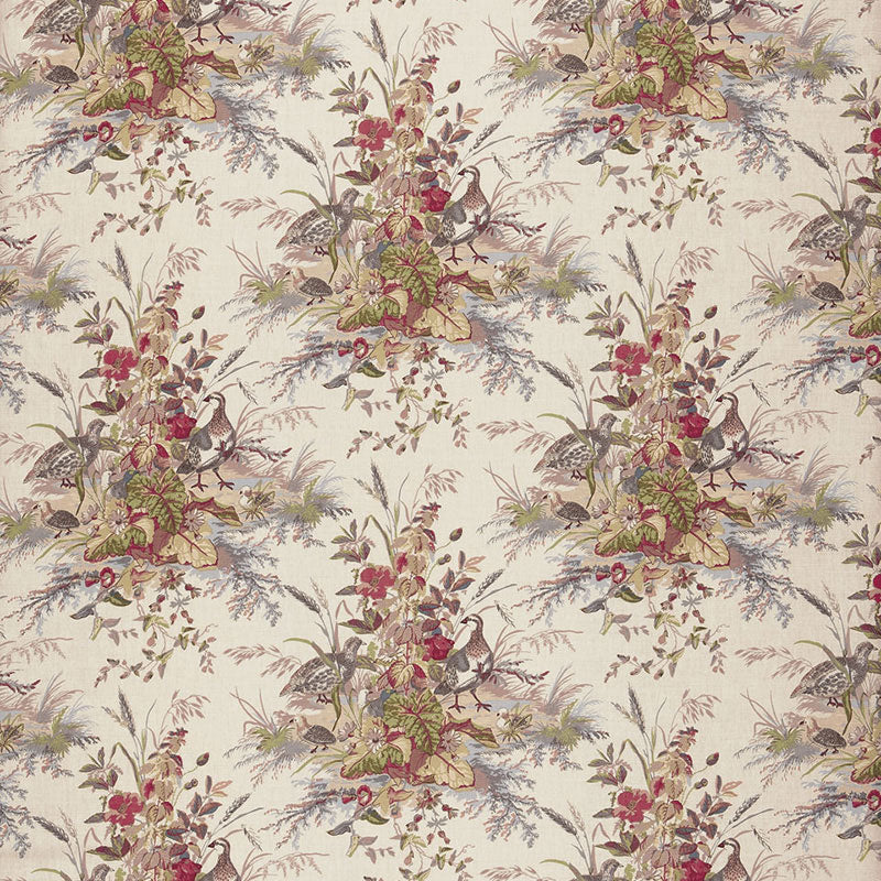 QUAIL MEADOW  WINTER  FABRIC