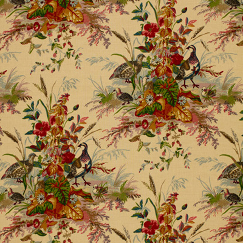 QUAIL MEADOW  SUMMER  FABRIC