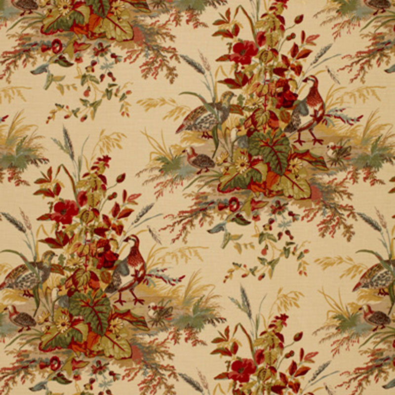 QUAIL MEADOW  AUTUMN  FABRIC