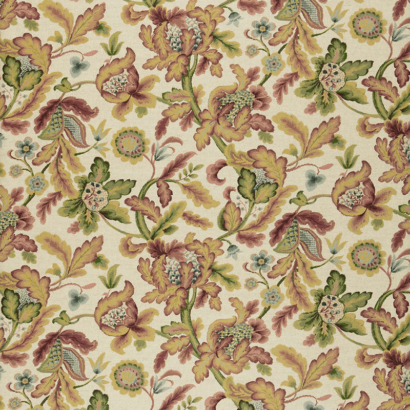 SHELTON TREE  SPICE  FABRIC