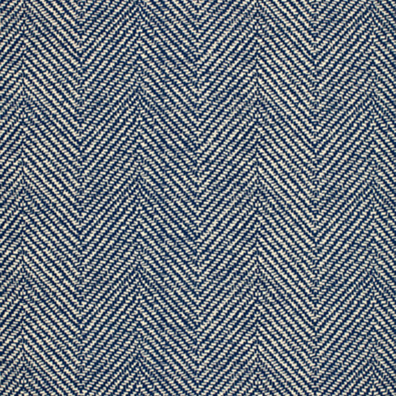 CHEVRON D'ETE INDOOR/OUTDOOR  BLUE  FABRIC